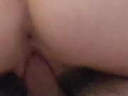 Gorgeous model babe creampie