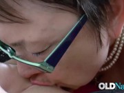 OLDNANNY Lovely aged ladies got their wet dreams come true 8/16