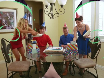 Mom Swap - Gorgeous Milfs Invite Over Stepsons To Work And End Up Riding Their Massive Dicks