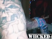 Throat fucking beautiful babe on all fours onlyfans/wiicked420 6/16