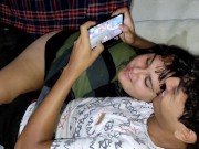 Jugando free fire con mi amigo de la escuela,no lo dejo terminar la partida