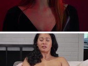 Sexy Babes Jin & Lucy Show Us How They Masturbate 10/16