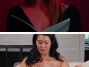 Sexy Babes Jin & Lucy Show Us How They Masturbate 8/16