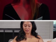 Sexy Babes Jin & Lucy Show Us How They Masturbate 9/16