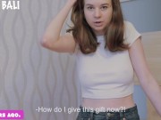 Do you want to fuck that sex doll again? Then fuck me too. 2/16