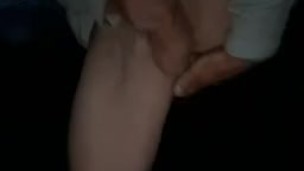 Fingering my ass in the park