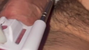 First Time with new Penis Extender 