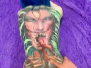 Cute girl fucked in doggy homemade amateur POV cum o back