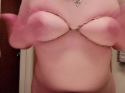 girl feels up tied up tits 6/16