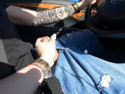 I made Him CUM While He Driving CUMSHOT And Nice Feeling !! 13/16