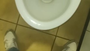 Horny and Pissing in public toilets