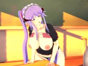 Huge tits girl after class humping table 3D 10/16