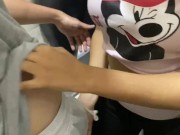 كسمها هايج عملتلي فضيحة فسوبر ماركت قالت لي بردو بدي اتناك أنا مشتعلة ونكتها ف لحمام 🇪🇬sex sharmouta 2/16