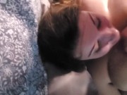 😻Got woken up for cock! 16/16