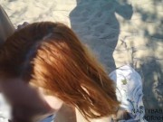 Nude beach sex voyeur watching us i suck his dick PART 3 10/16