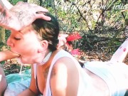 Sloppy outdoors face fucking #0014 8/16