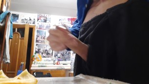young teacher decided to fuck an orange 🥵