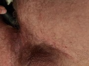 She puts a plug in my ass and a sound in my dick and gives hand job til I cum 1/16