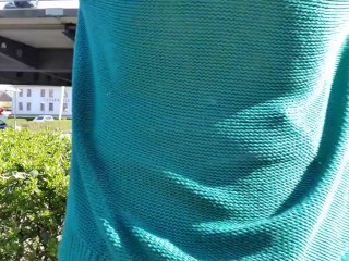 MEGA Public! Parkplatz Quicky mit XXL Sperma Happy End