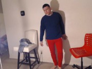 Lounging Around the House Sweatpants Off to Jerkoff by Maolo!!! 3/16