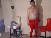 Lounging Around the House Sweatpants Off to Jerkoff by Maolo!!! 7/16