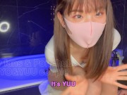 『限定公開♡フルバージョン』色白美少女が可愛いパイパンまんこを痙攣させて大量潮吹き！素人カップル/イラマチオ/女子大生/ハメ撮り/お漏らし/Squirting/English subtitles 1/16