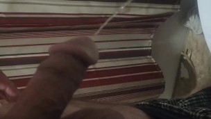 After a night of sex wild morning piss