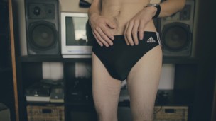 Struggle to fit my cock and balls in SPEEDOs, my bulge is too big