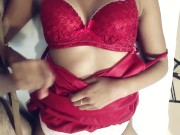 දැක්කත් මෝල් වෙන නයිටිය Sri Lankan Wife Romantic Night Dress Hard Fuck xxx -SlSexyStrips 4/16