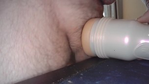 Pounding My Fleshlight Wishing it Was You