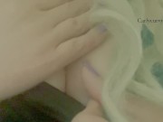 I beg for all your cum on my tits!  6/16