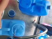 I Refill Our Costumers Gallons Of Water (Day 10) 4/16