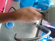 I Refill Our Costumers Gallons Of Water (Day 10) 7/16