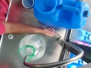 I Refill Our Costumers Gallons Of Water (Day 10) 8/16