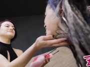 Play Dominatrix POWER EXCHANGE ALTERNATIVE Cat-girl - Lesbian, Huge Butt Plug Anal 13/16