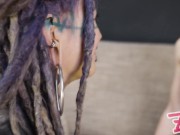 Play Dominatrix POWER EXCHANGE ALTERNATIVE Cat-girl - Lesbian, Huge Butt Plug Anal 3/16