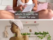 Naomi Stops by Ersties For a Wank 2/16