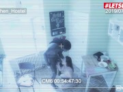 HORNY HOSTEL - Alya Stark Big Booty Teen Fucked Hard By BBC In The Kitchen - LETSDOEIT 10/16