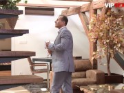 VIP SEX VAULT - Horny Babe Jenny Simons Goes After Estate Agent's Big Cock 3/16