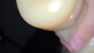 BIGGEST cum load SMALLEST cock. Short cum clip