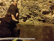 RIMJOB outside, public place slut milf eat my ass 15/16