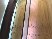 BBW MILF trying on shorts in fitting room. 10/16