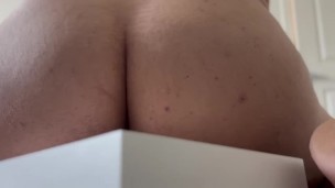 Dildo and fat ass clappin