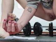 Menstrual Cup fun! Insert and pullout Compilation 5/16