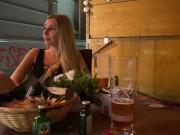 PUBLIC RISKY SEX SHOWING PUSSY IN THE TRAIN AND FINALLY CREAMPIE IN SMALL PUSSY 7/16