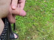 Peeing outside  13/16