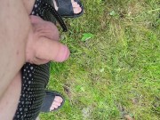 Peeing outside  16/16