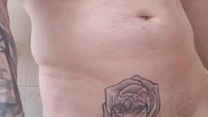 The irish bull swinging his 11inch around 