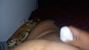 chubby enjoying an egg 