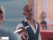 TUSHY Hot babe dped in threesome 6/16